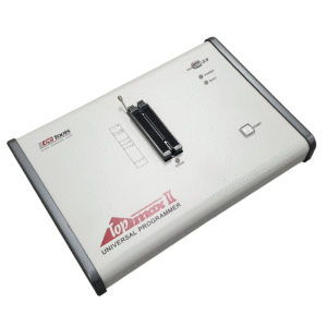 A white box with a TOPMAX ll device on it.