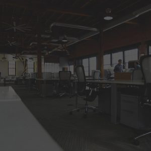 An office workspace