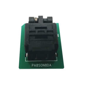A PA8SON8DA electronic switch on a white background.